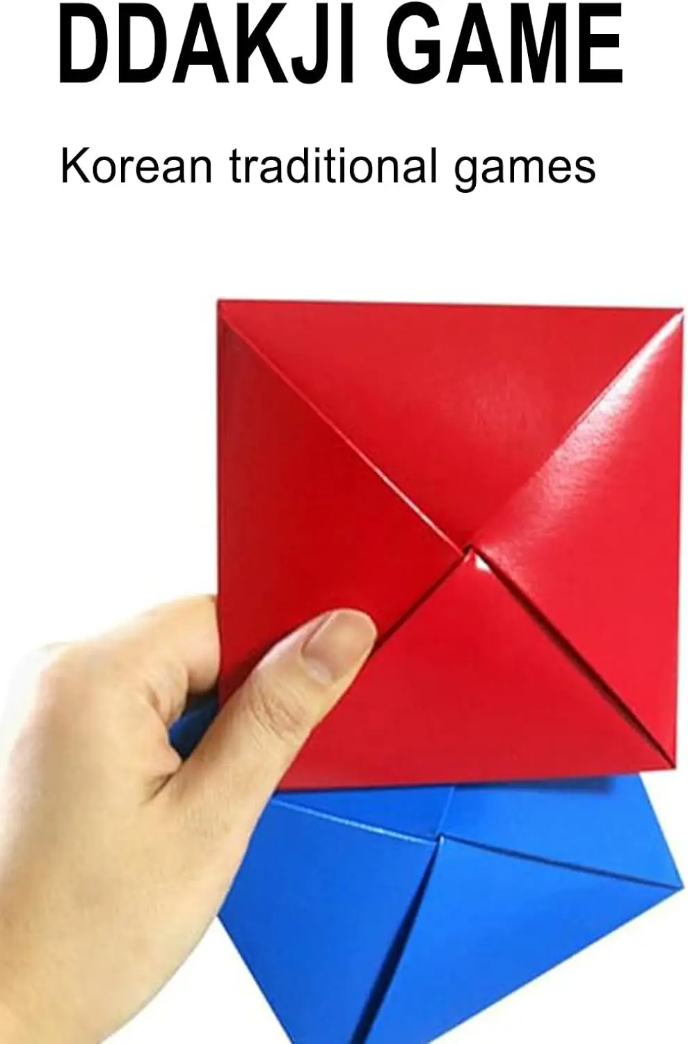 Korean Folk Game Set (Korean Traditional Play Game)- Jebi chagi, Gong-gi, Biseokchigi, Paeng-y DDAKJI, Family Travel Games