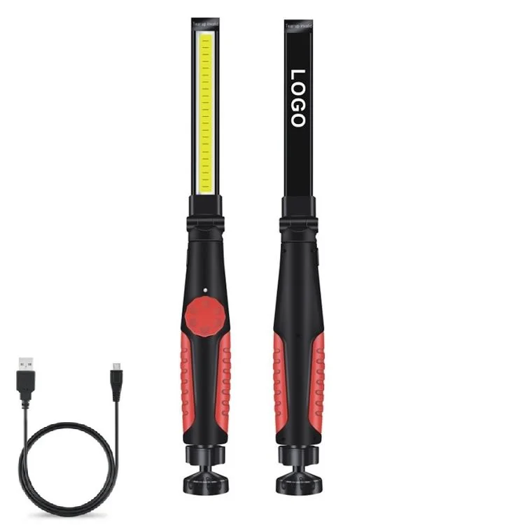 Super Bright Multi function USB Rechargeable magnet base Portable COB led inspection light work lamp