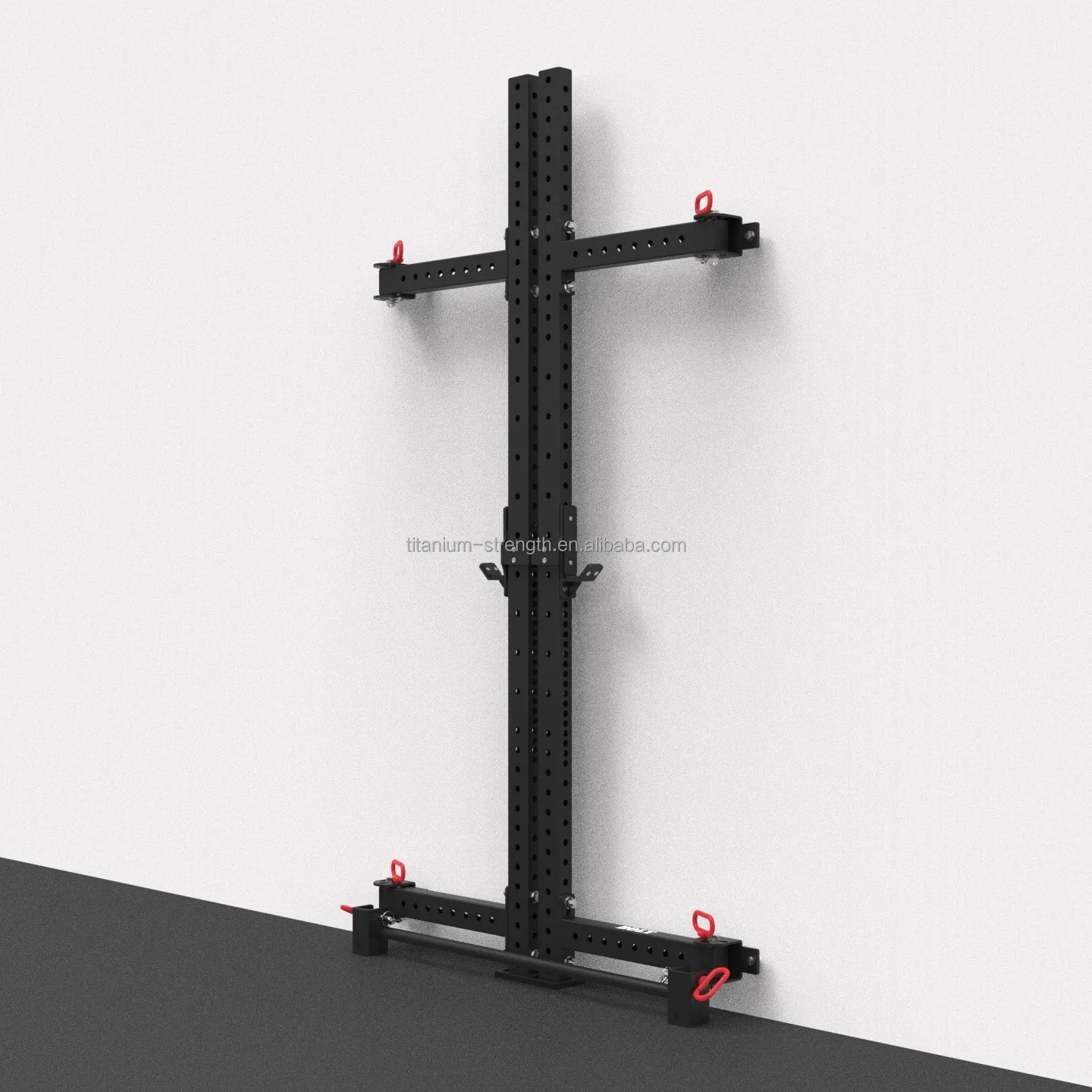 Cross Fit Wall Mounted Folding Multi Functional Trainer Power rack