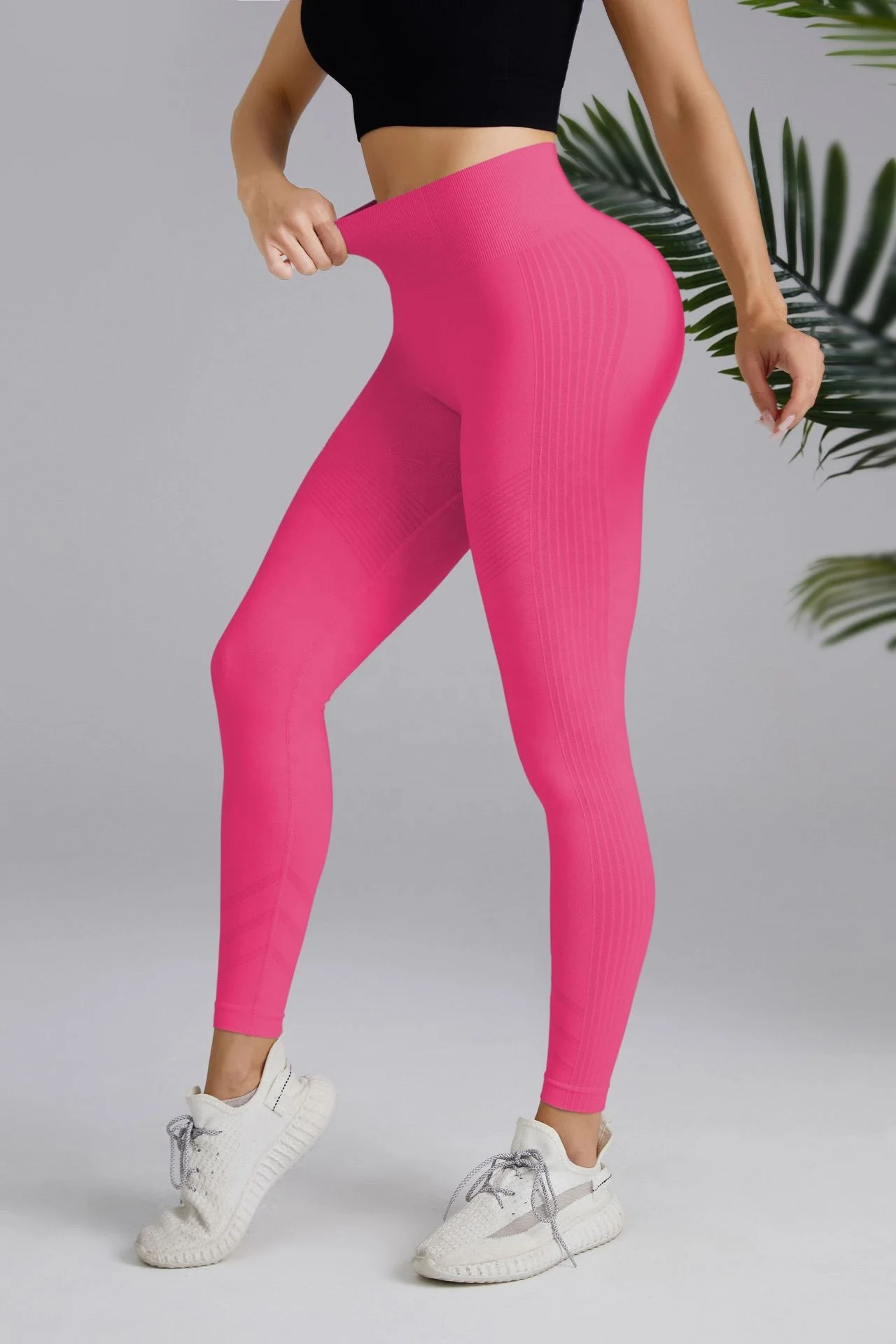 Wholesale Push Up Leggings De Gimnasio Para Mujer Seamless Fitness Workout Leggings For Women