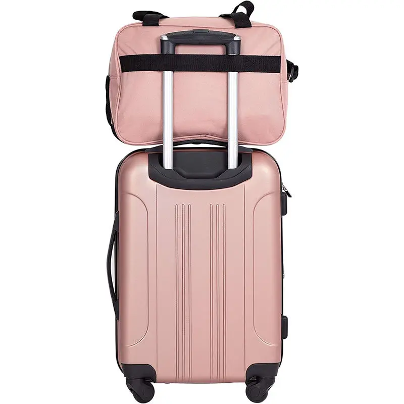 Vintage luggage durable abs suitcases 3pcs set portable hotel luggage trolley for men women for travel trip business