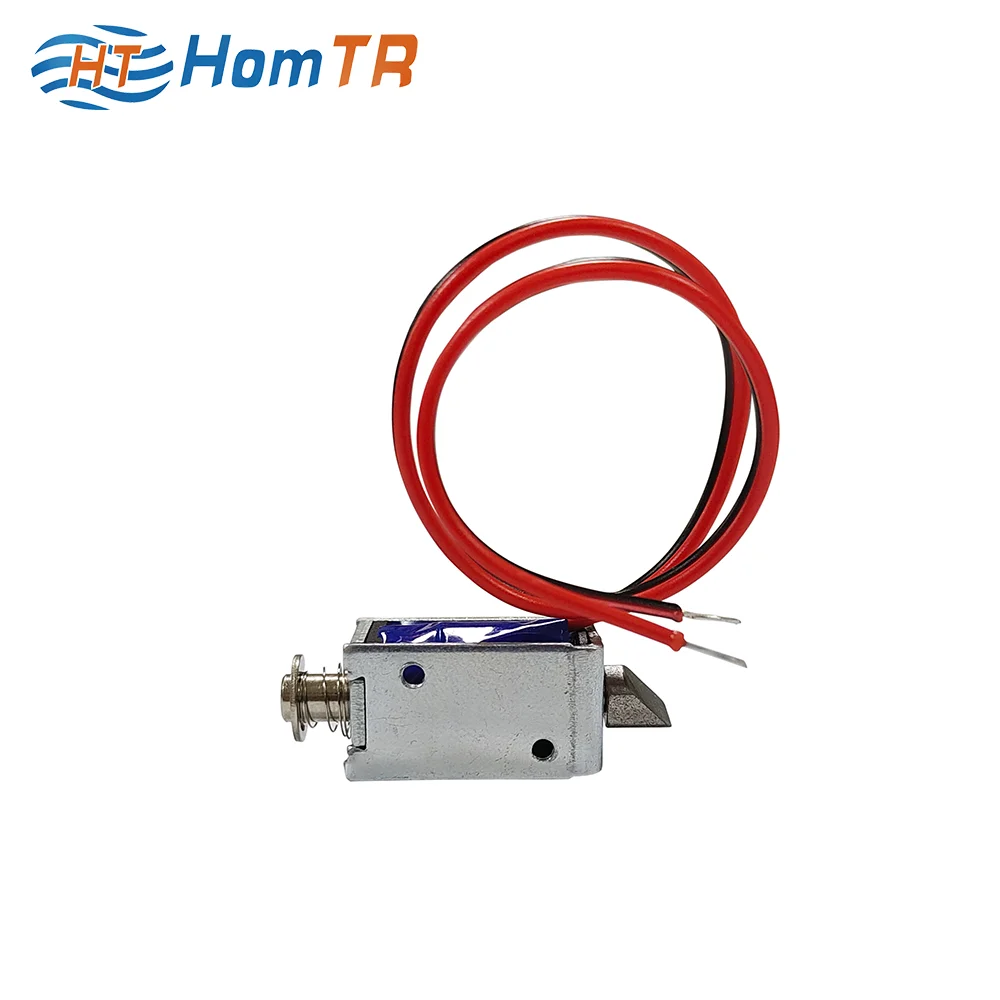 HomTR Stroke Diameter solenoids DC3V 1.5A 4.5W 1.7mm  Mini Push Pull Solenoid