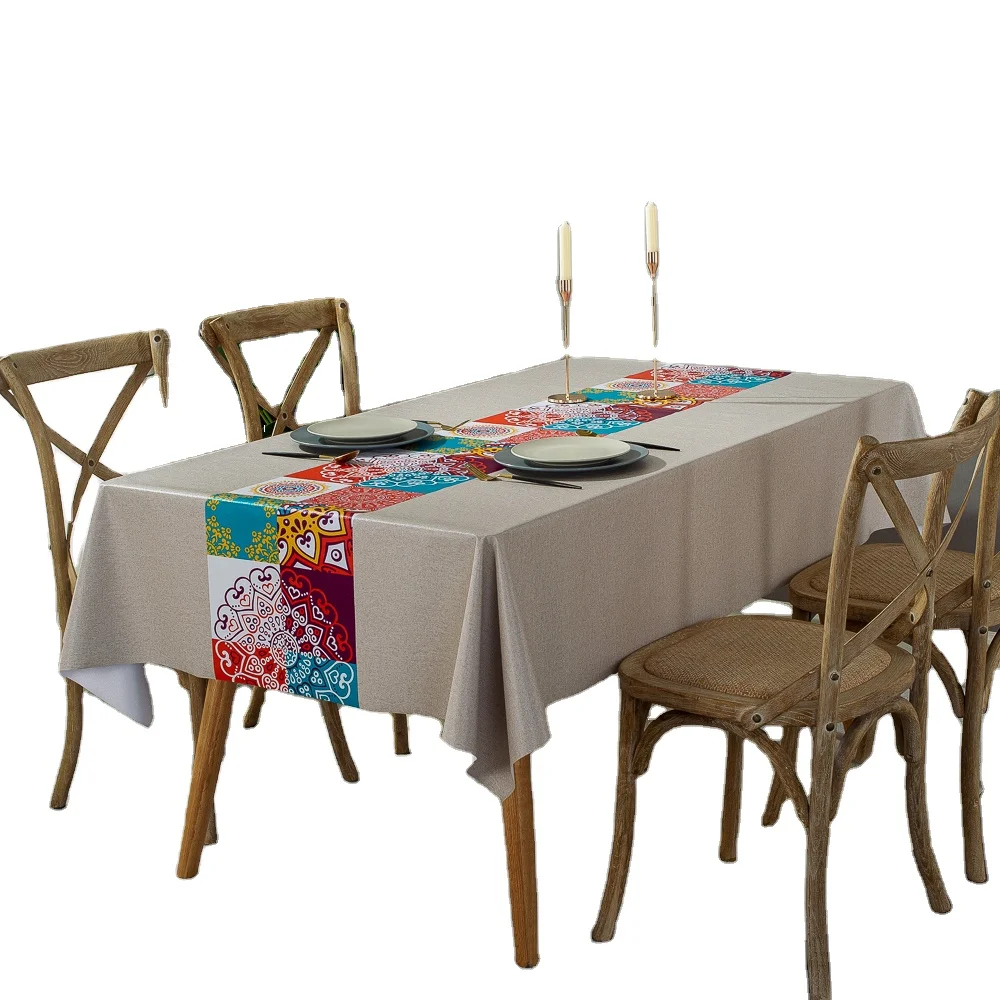 Embossed PVC  wholesale washable waterproof easy to clean table cloth roll plastic tablecloth