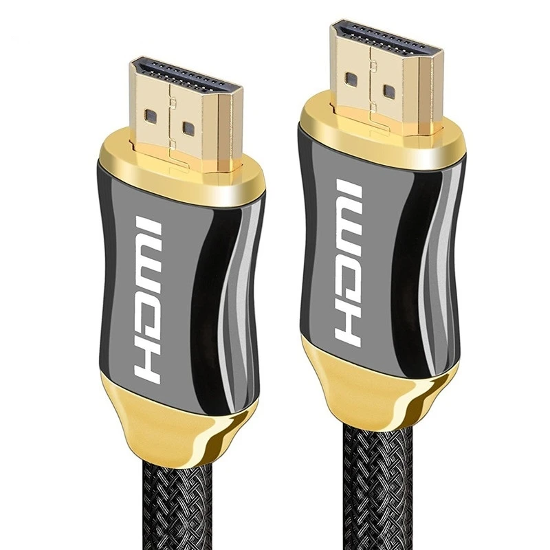 High Speed 1M 2M 3M 5M 10M 15M 3D gold plated connector  HD Male To Male 8K 4K  Hd 2.1 2.0 HD Cable