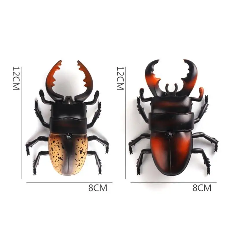 Factory Hot Sales Insects Simulation Ladybug Inductive RC Plastic Toy Realistic Infrared Remote Control For Kids Games Toys