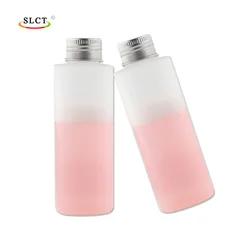 120 ml 240 ml 250 ml Empty Clear Cosmetics Squeezable Plastic Bottles with Screw Cap for Hair Conditioner Shampoo Soap Mask Oils