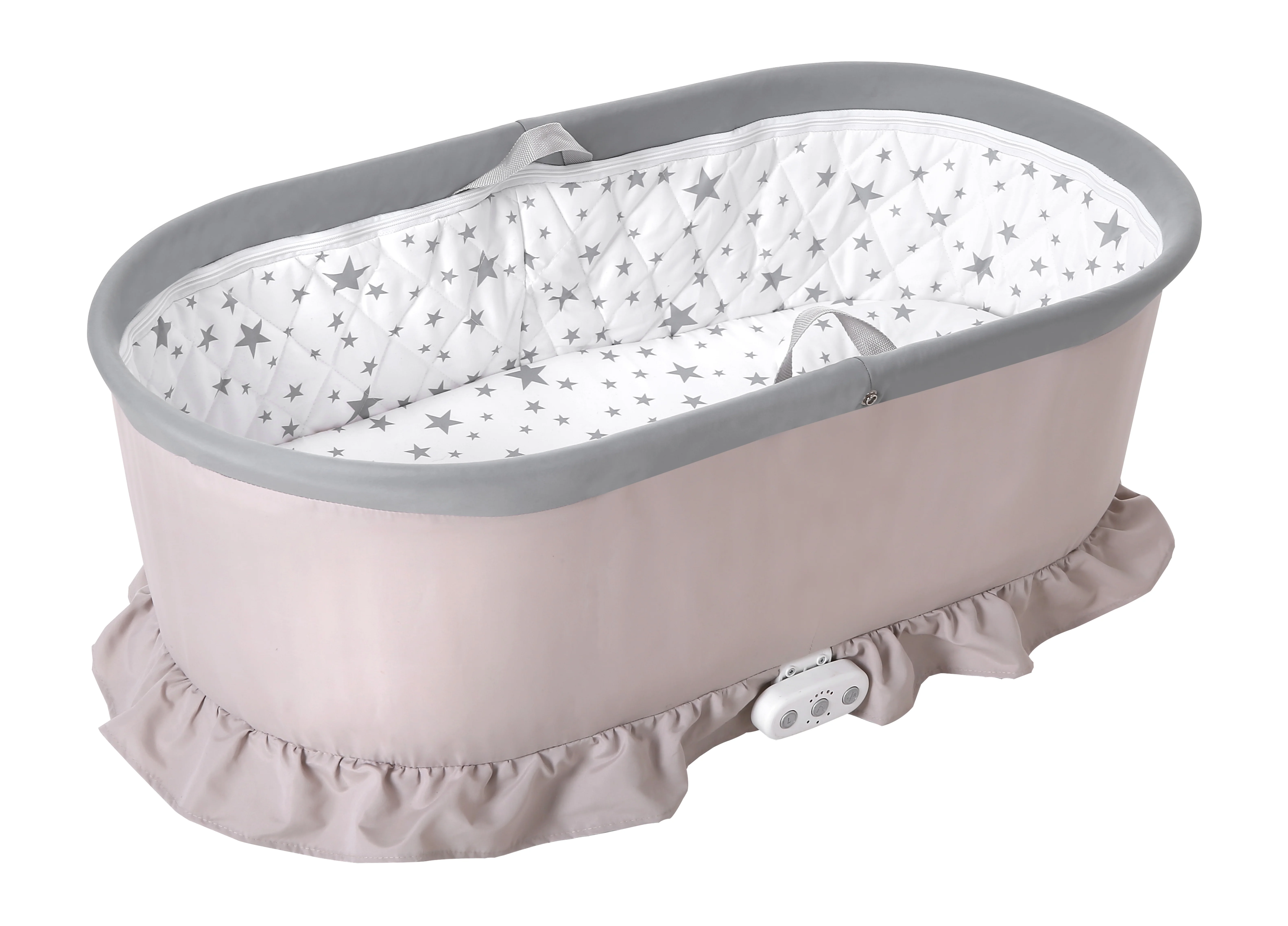 
Newborn Baby Cradle Foldable Swing Bed Bassinet, Baby Sleep Bed With Swing 