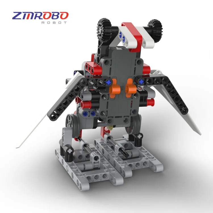 New Robot Kit 20-in-1 STEM 550pcs  Robot Building Blocks Kits RC Robot Toy ZMROBO Engineering Set Science  Learning Kit for Kids