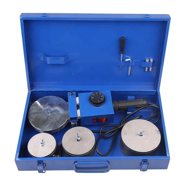 Производство 1000 Вт PPR трубы горячего сварочного аппарата 20 60 мм цифровой дисплей сварной пластиковый инструмент для установки труб с CE