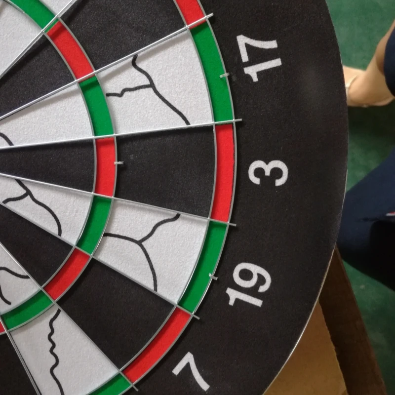 45cm dartboard dart board bristle Fiberboard Flocking 18Inch Classic Dartboard For Club Game