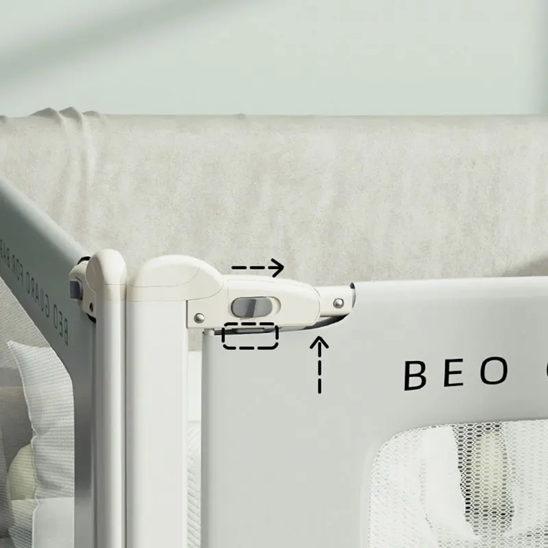 Infant Safety Bed Side Fence Guard Crib Rails Kids Portable Baby Bed Barrier