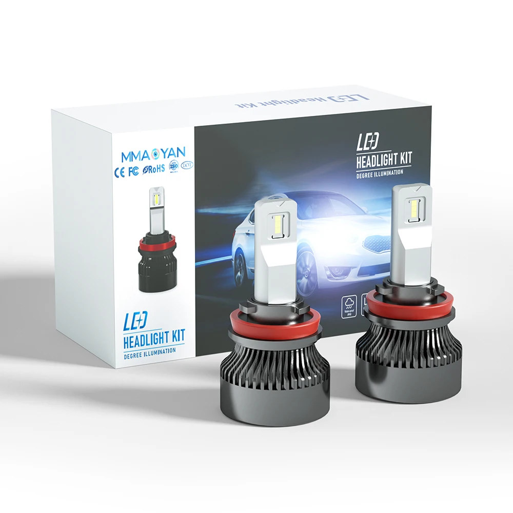 High Power 50W led bulb 15000 lumen for car Led Light H4 H7 H11 H13 9004 9005 9006 9007 9012  K8 Car Led Headlight