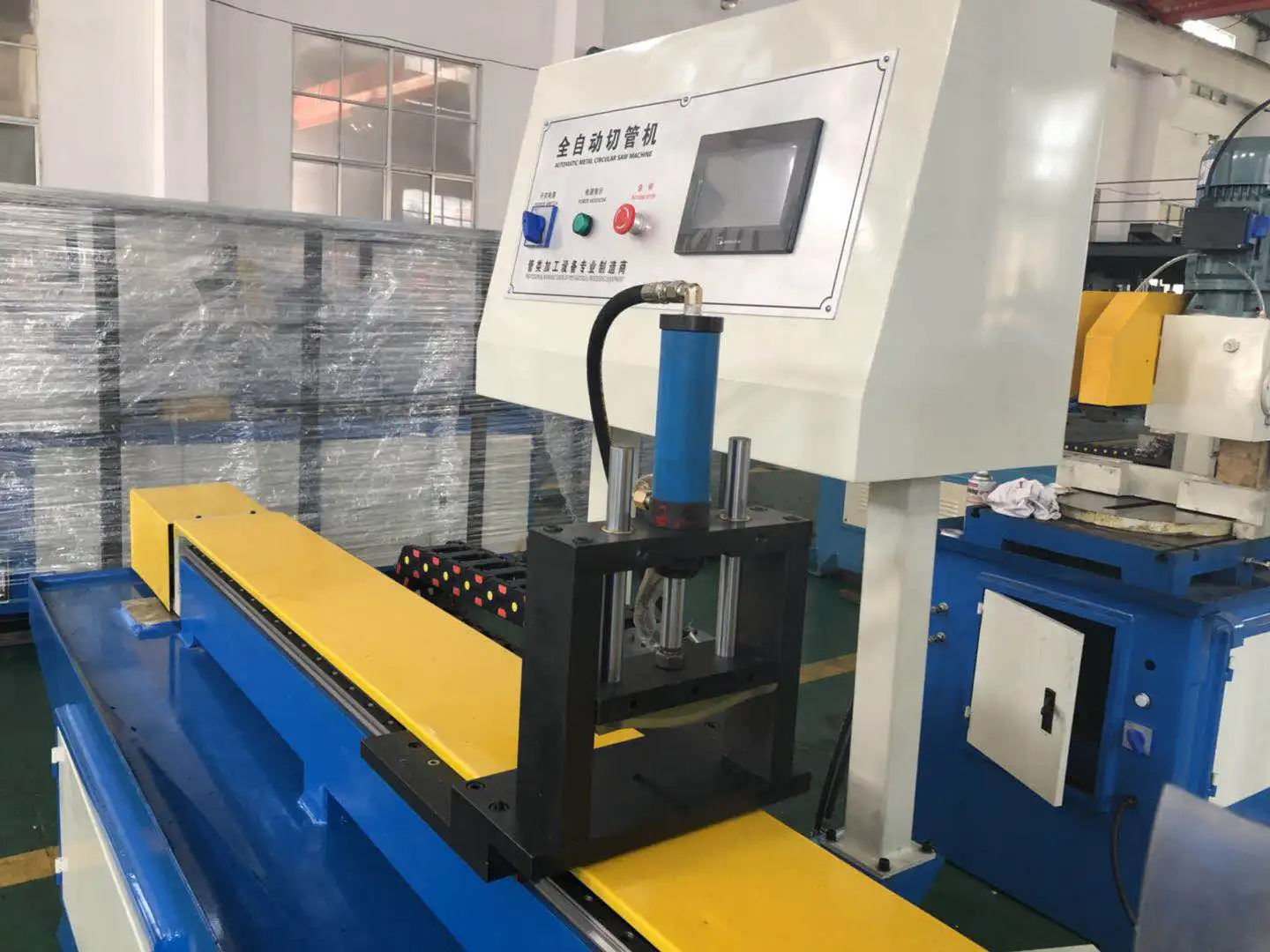 Полностью автоматическая машина для резки труб с серводвигателем MC350CNC