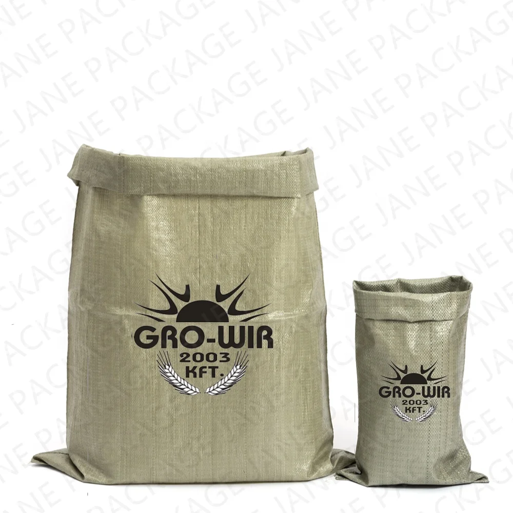 Jane package 50kg new style wholesale cheap organic fertilizer animal feed pp woven bag