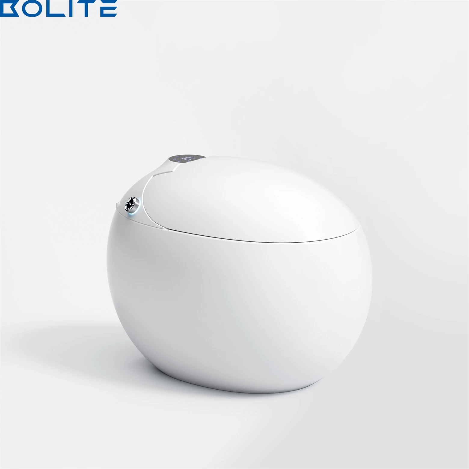 2023 best one-piece smart toilet mini egg intelligent toilet bowl automatic flush smart toilet for mini family bathroom