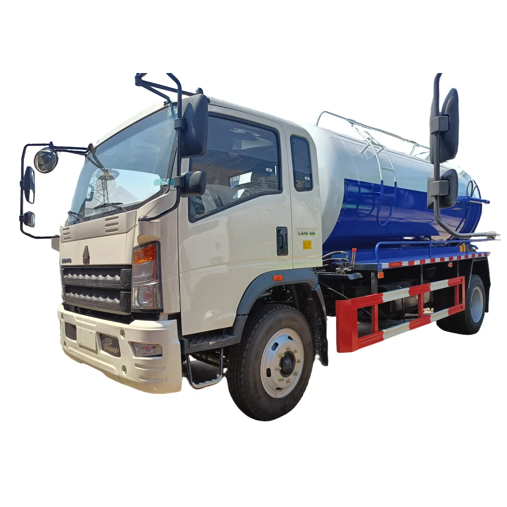 The Chinese factory manufactures the best selling high spec Howo Octagon suction truck which supports customized service