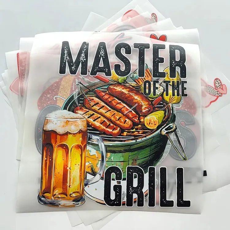 custom screen print transfers plain clothing ombre camo labels cotton garment label vinyl film boutique cheap heat transfers