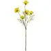 Yellow 5-Head Artificial Daisy for Bouquets and Decoration - 10 Pcs in Set