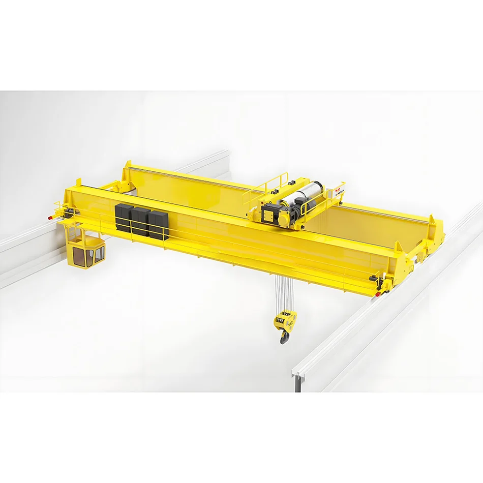 Low Headroom Double Beam Overhead Crane Electric Hoist European Style Gourd Double Beam Crane