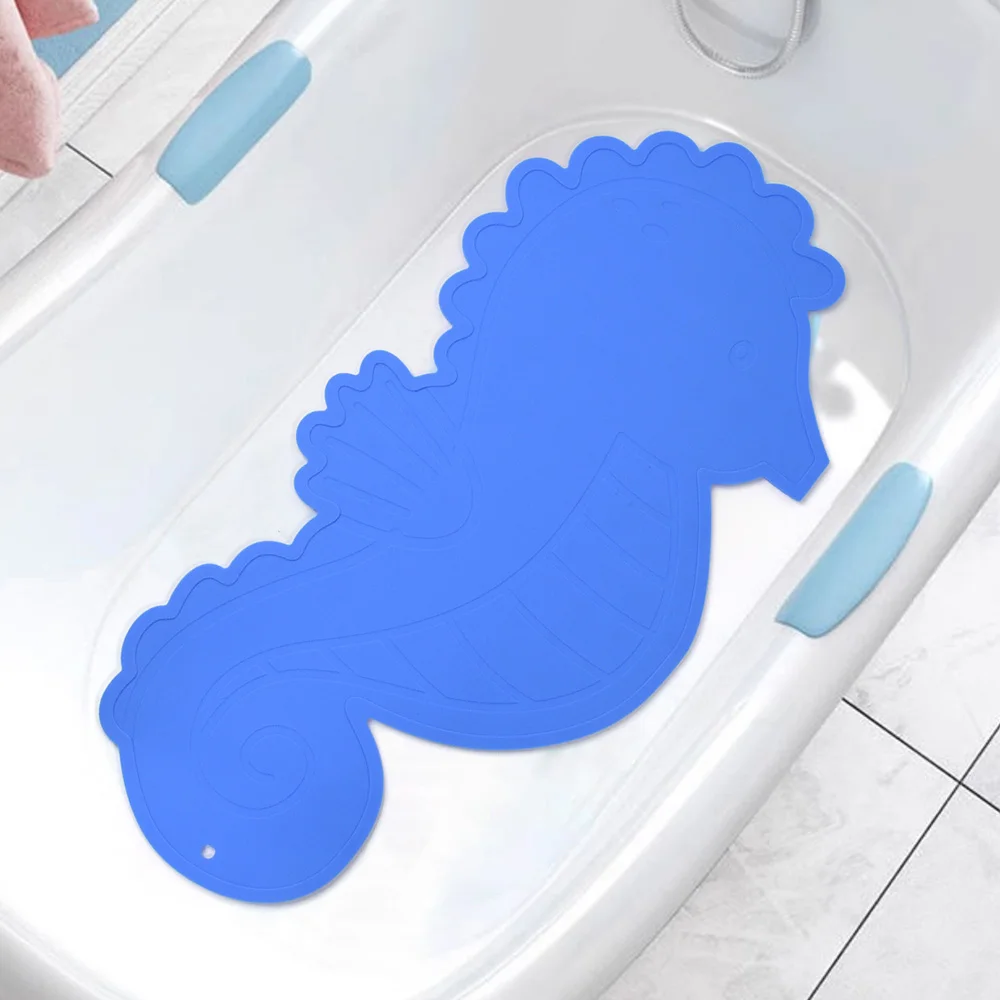 Wolife Original Design Eco-Friendly Silicon Bath Mat Non Slip Bathtub Mat Anti Slip Extra Large Shower Mats For Bathroom