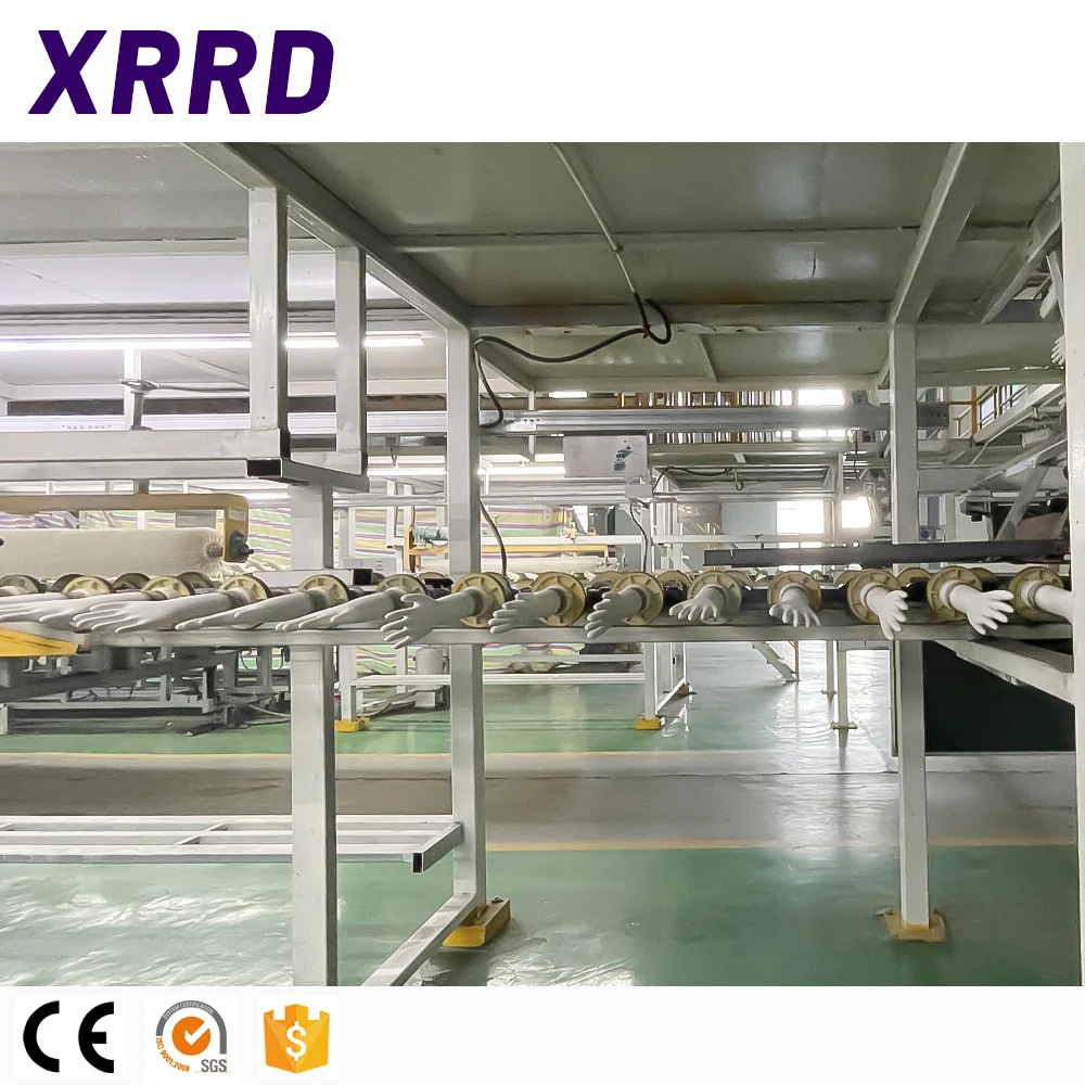 Rubber Latex Gloves Machine Making Production Line in UAE Malaysia