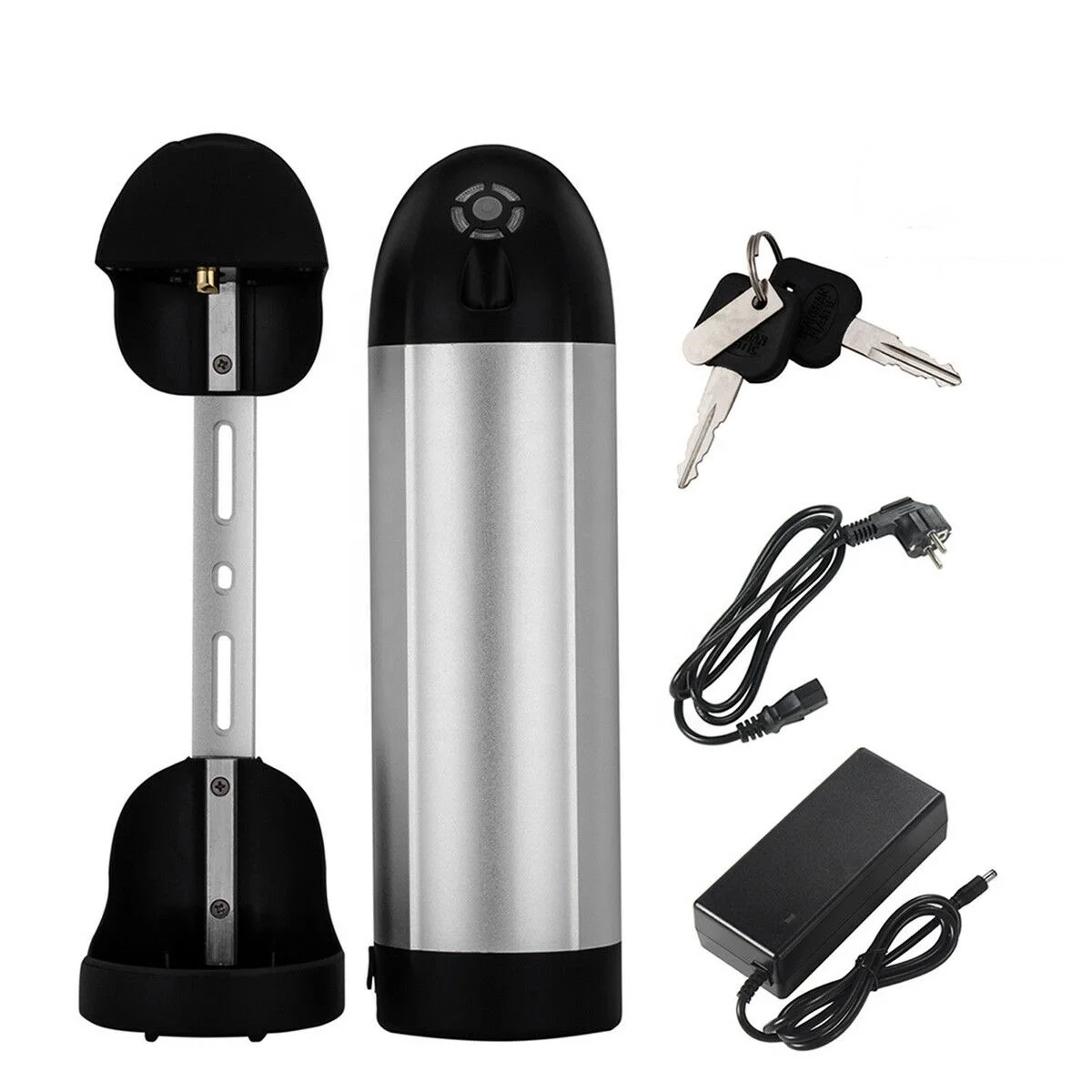 Hailong Lithium 10Ah 15Ah 17Ah 36V 48V 52V 750W 1000W Ebike bicycle battery pack with 5V USB port