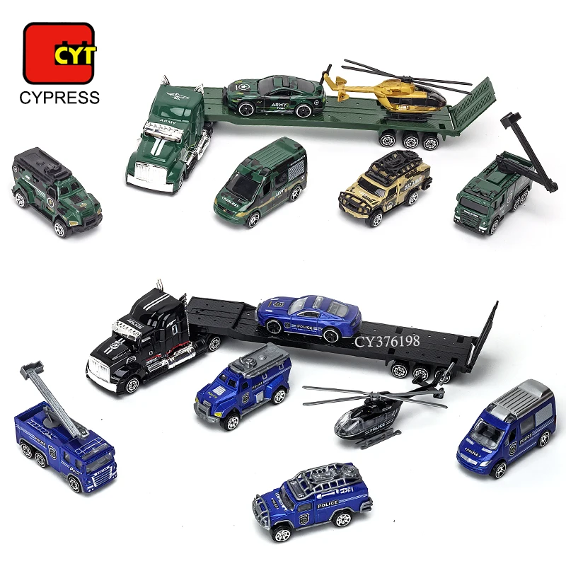 1:58 diecast toys vehicles military tank tractor toy mini metal car