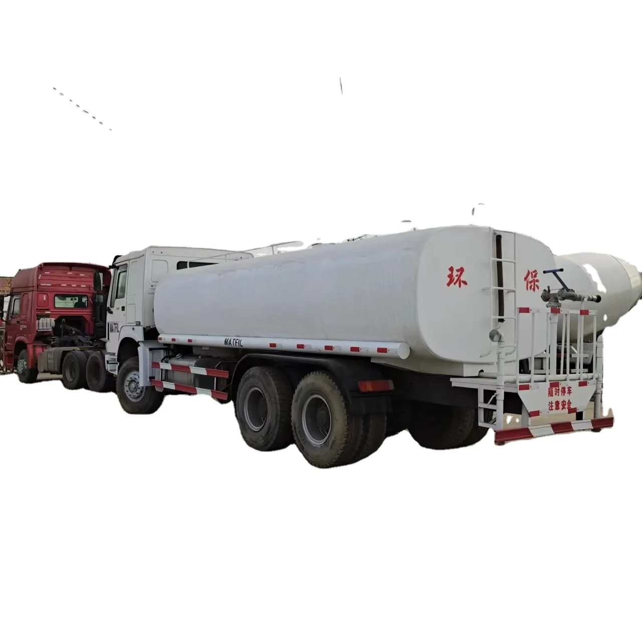 15000L 20000L New Used Sinotruk Howo Shacman Water Tank Tanker Truck Diesel Watering Cart