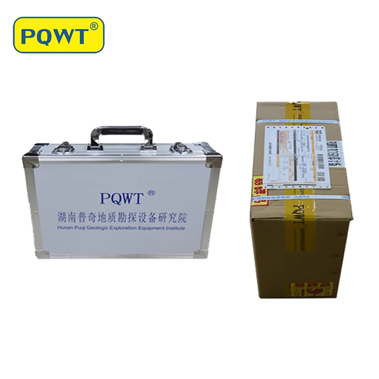 PQWT-TC150 150 м подземный детектор воды скважины Электронные измерительные приборы для полива и орошения разведочных