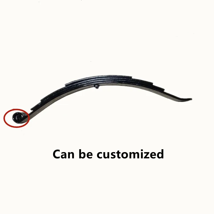 Shock absorbing suspension spring