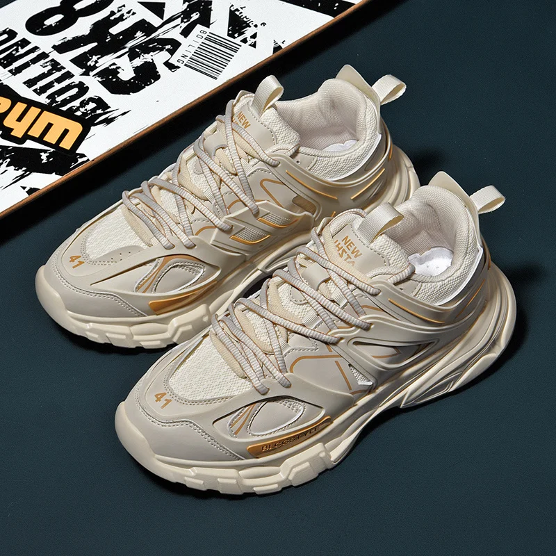 Dropshipping Designer Original Logo Track Fashion Casual Men Women Chunky Walking Shoes