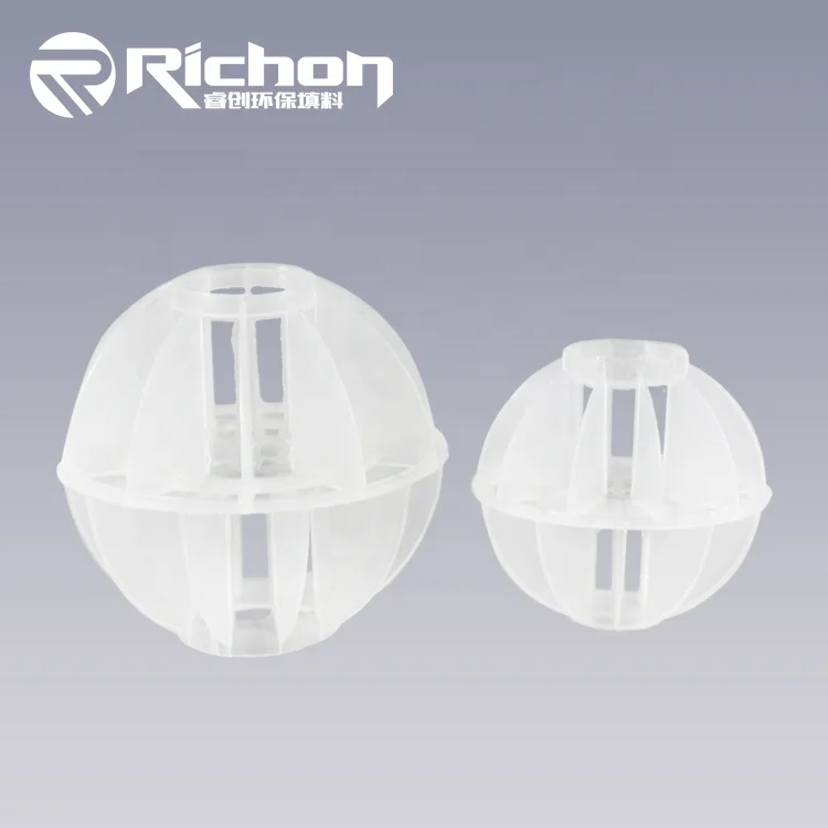 Plastic PP Polyhedral Hollow Ball For Sewage Treatment