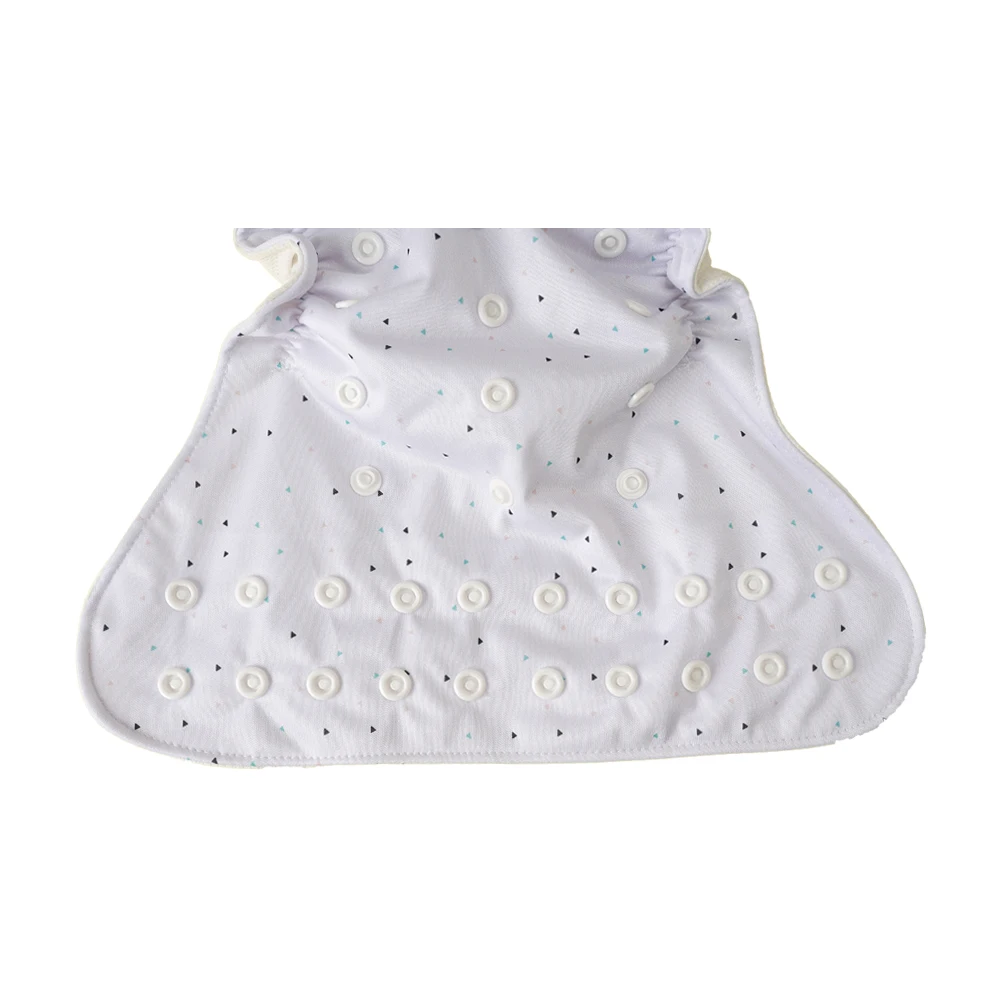 Coola Peach Adjustable Washable and Reusable Rainbow Series Pocket Diapers  Three pocket diaper with three insert for babies