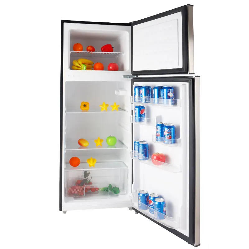 BCD-210 Fridge From China Supplier Simple and Classic Colors 24v Rv Refrigerator