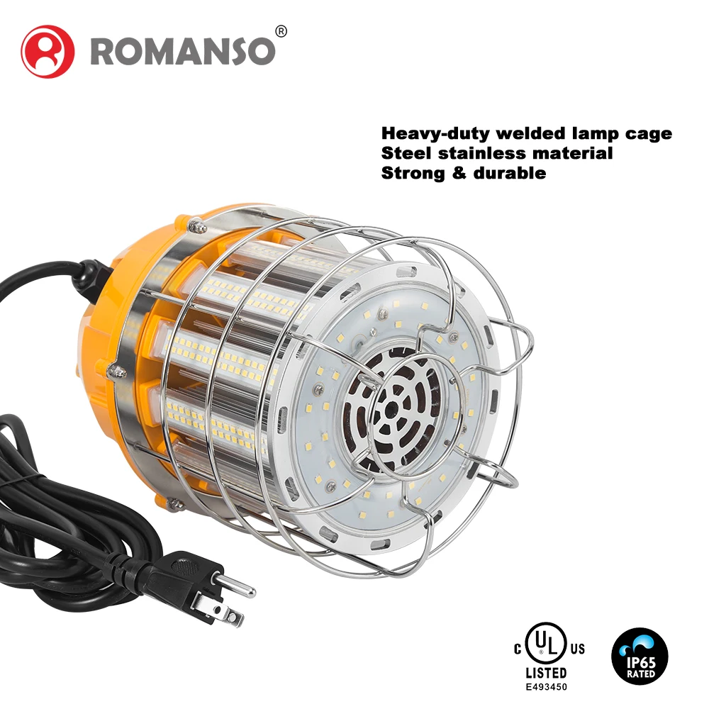 No Flicker Hypaethral Instant Operate 60W 150W for Coal Mine Temporary Led Work Light