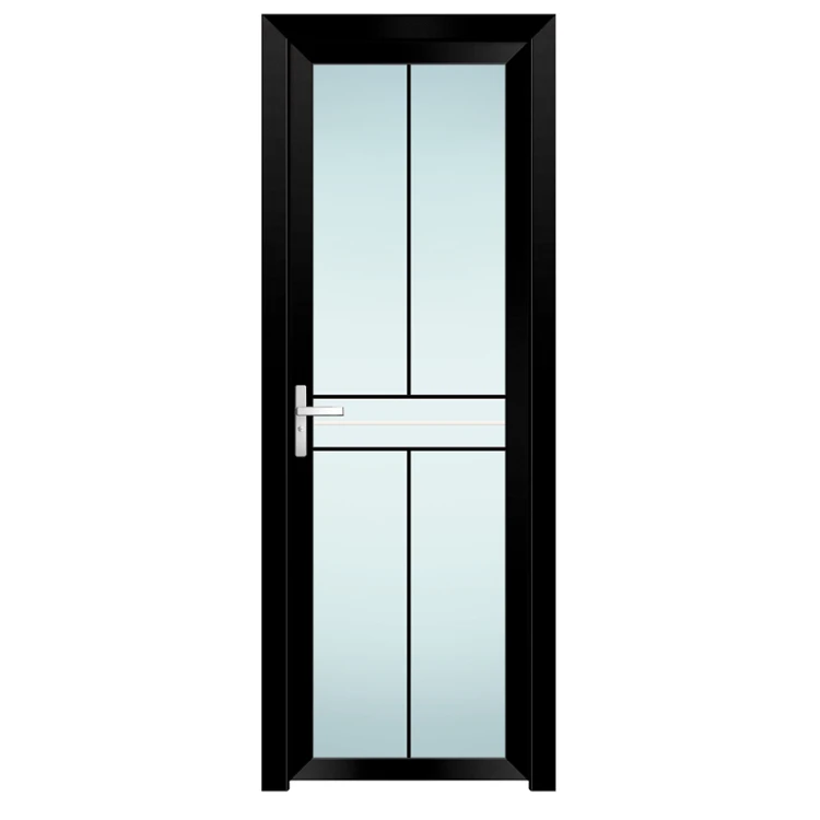 Алюминиевая дверь, узкая алюминиевая дверь, модель двери для ванной комнаты