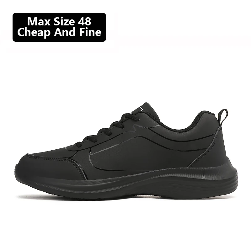 New Styles Men No Brand Name Casual Leather Shoes For Wholesale Man Big Size 48 Walking Style Shoes