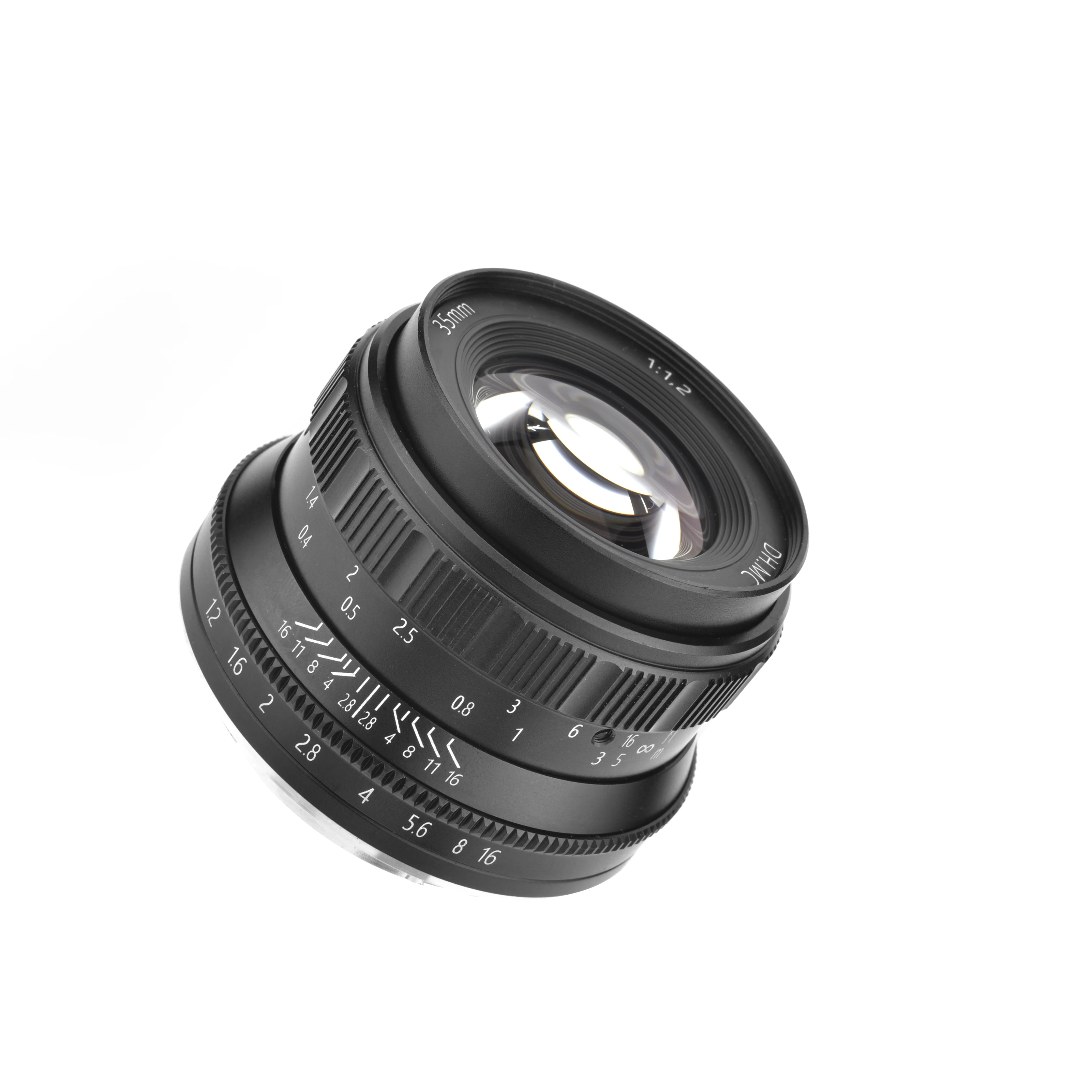 35mm F1.2 Aps-C Manual Fixed Lens For E Mount Canon Eos-M Mount Fuji Fx Mount