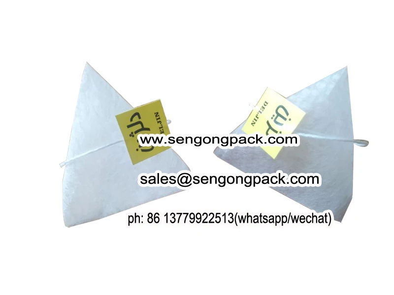 C28DX automatic seal corn fiber black  tea bag packaging machine