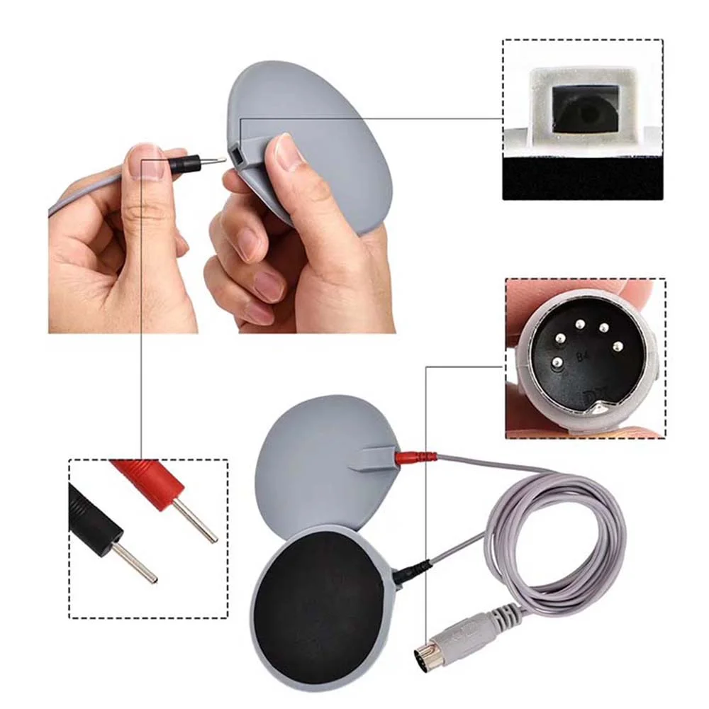 2 In 1 Professional Breast Enlargement Massage Vacuum Suction Lymphatic Drainage FR Build Muscle Stimulator Machine