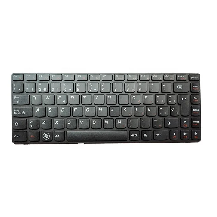 Spanish keyboard and Laptop Internal Keyboard and Brazilian layout keyboard fit for Lenovo  IdeaPad g480 z480