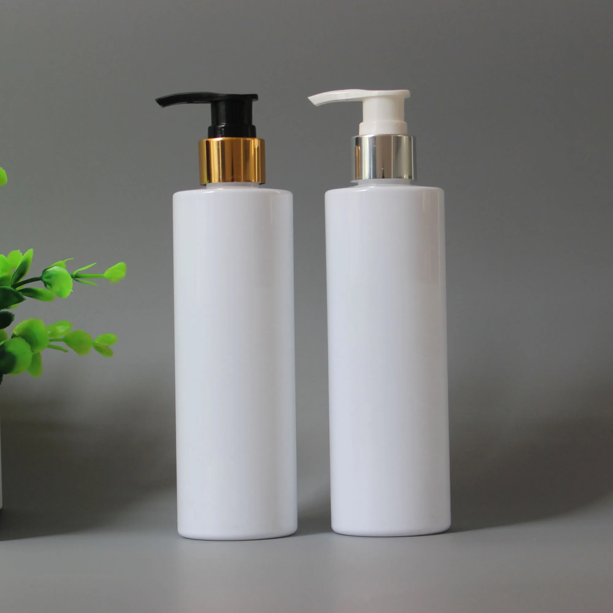 eco cosmetic plastic hair oil gel packaging container