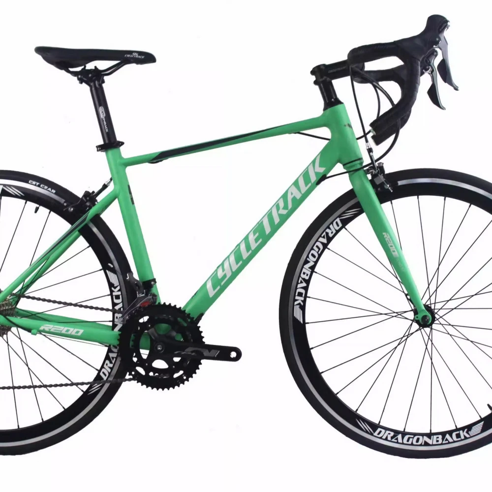Cycletrack R200 по Заводской Цене 700c шоссейный велосипед 16 скоростей из алюминиевого сплава углеродного волокна для взрослых