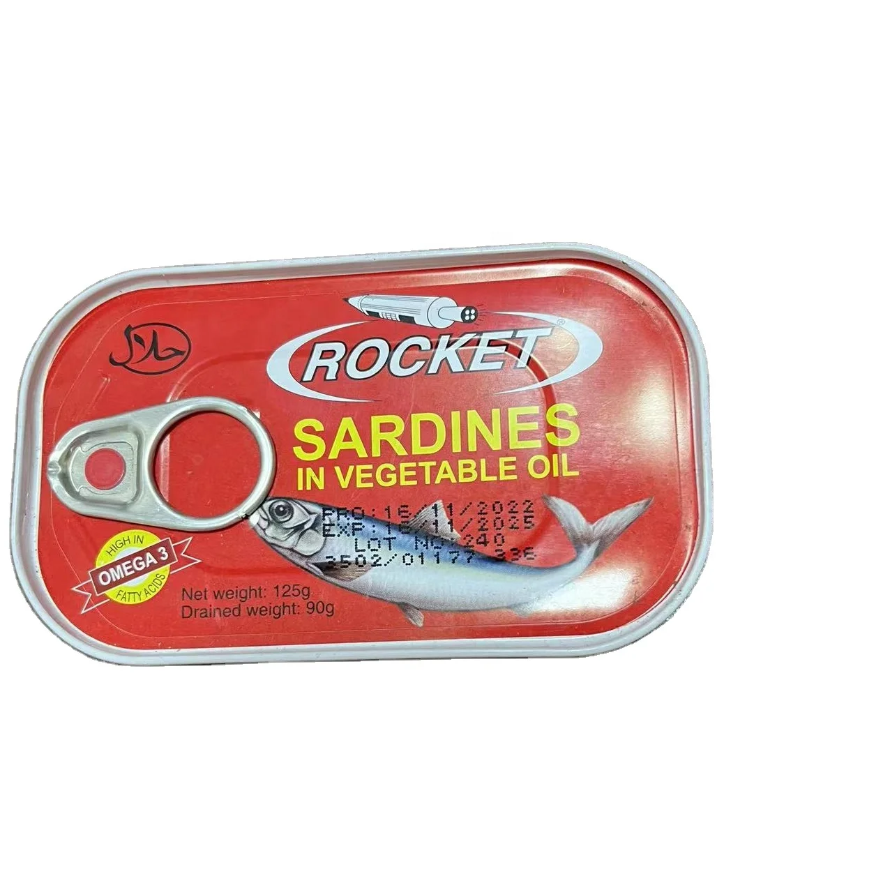 sardine canned fish from morocco 125G Sardines In Oil