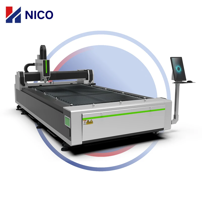 Metal Factory Use Industrial 1500X3000Mm Single Platform Lazer Iron Cutting Machine