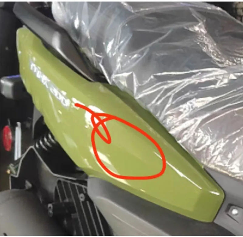 New style Motorcycle Rear left and right trim board  200