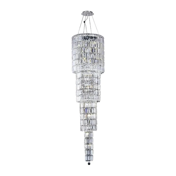 36 inch Faux crystal beaded chandelier Home Party Wedding centerpieces Decorations