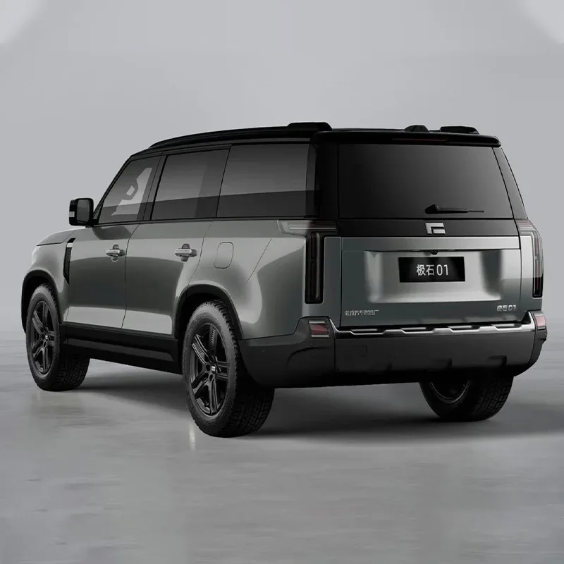 Jishi 01 2024 Versatile 7 Seater Version New Energy Vehicles Medium Large Suv Max Speed 200Km/H Polar Stone 01 High Quality