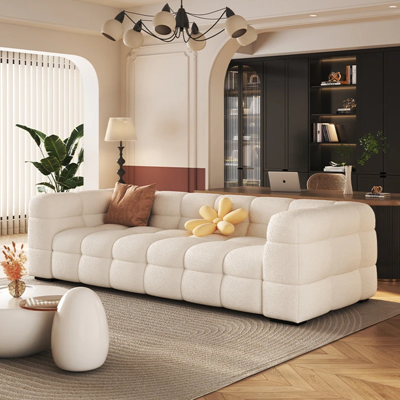 Wholesale modern sectional sofas set furniture manufacturer comfortable white fabric couches sofa