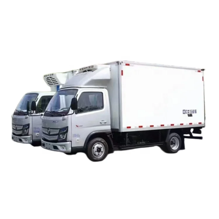 Новые рефрижераторы Foton Aumark для овощей 4x2 перевозки фруктов рефрижератор продажи